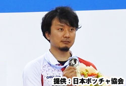 ボッチャ／競技アシスタント　峠田　佑志郎さん