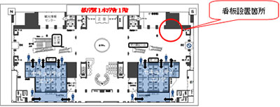 都庁第一本庁舎１階南側