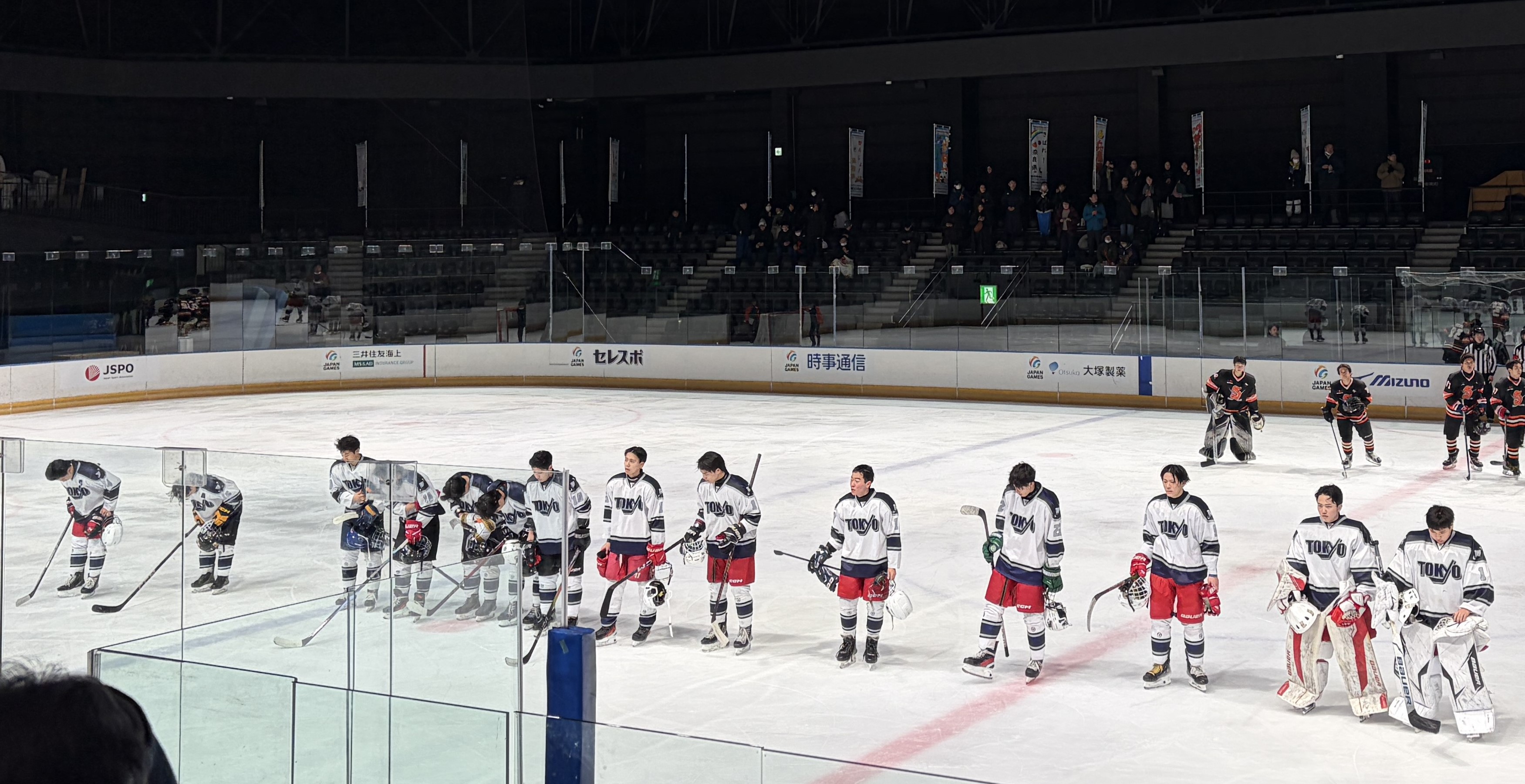 第79回国スポ冬季大会 アイスホッケー選手の皆さん