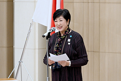 画像：小池知事