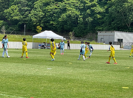 交流試合の様子（岩手県対東京都）