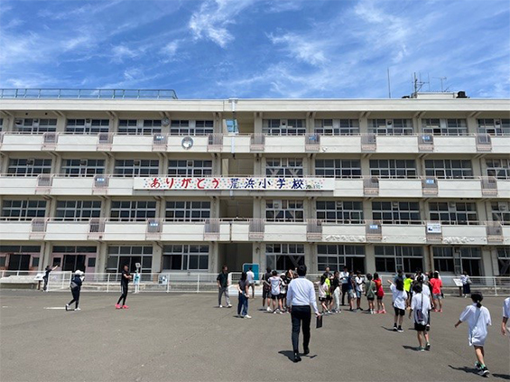 震災遺構仙台市立荒浜小学校（外観）