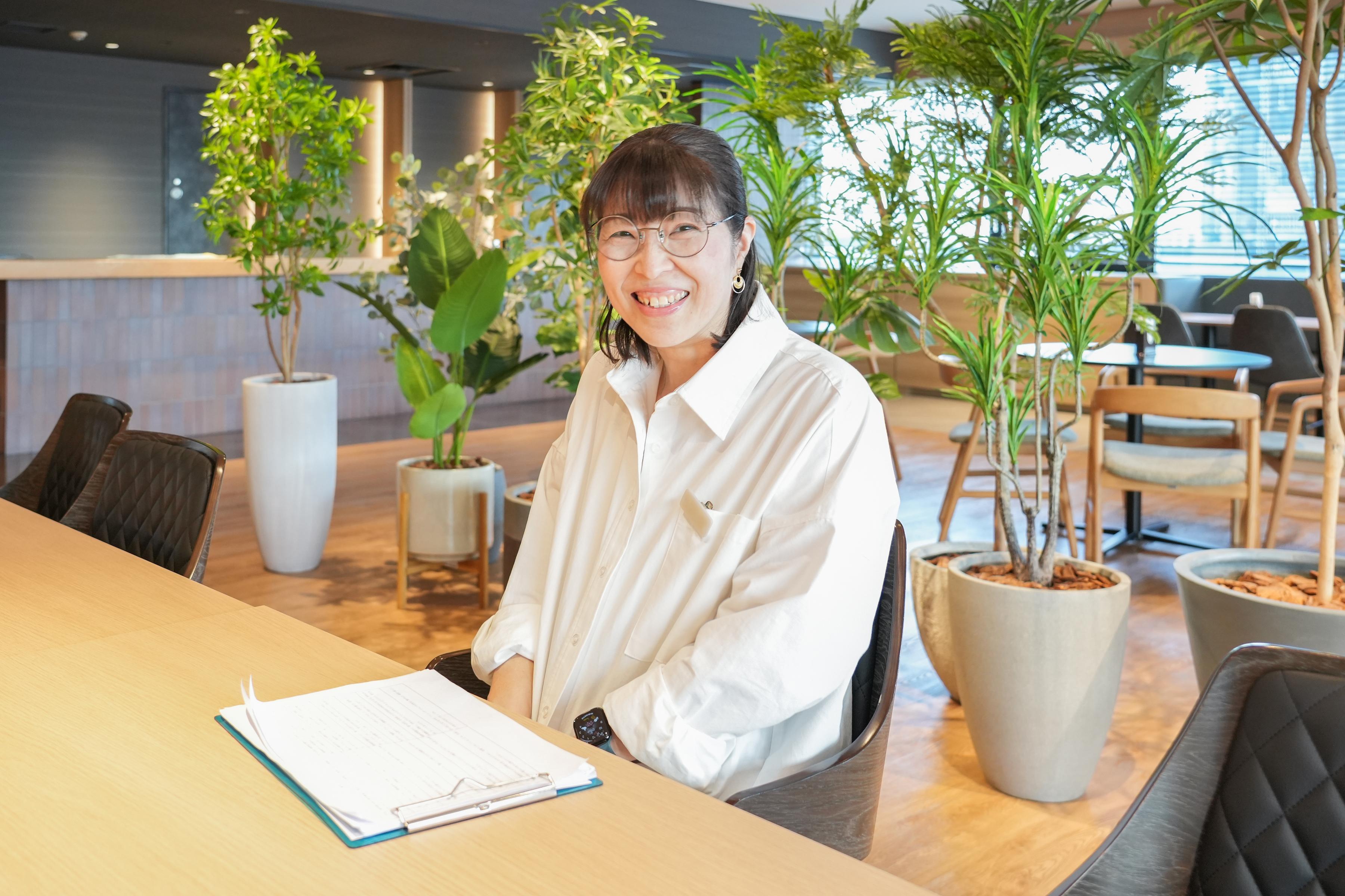 人事部人事課 杉田 佳苗（すぎた かなえ）さん