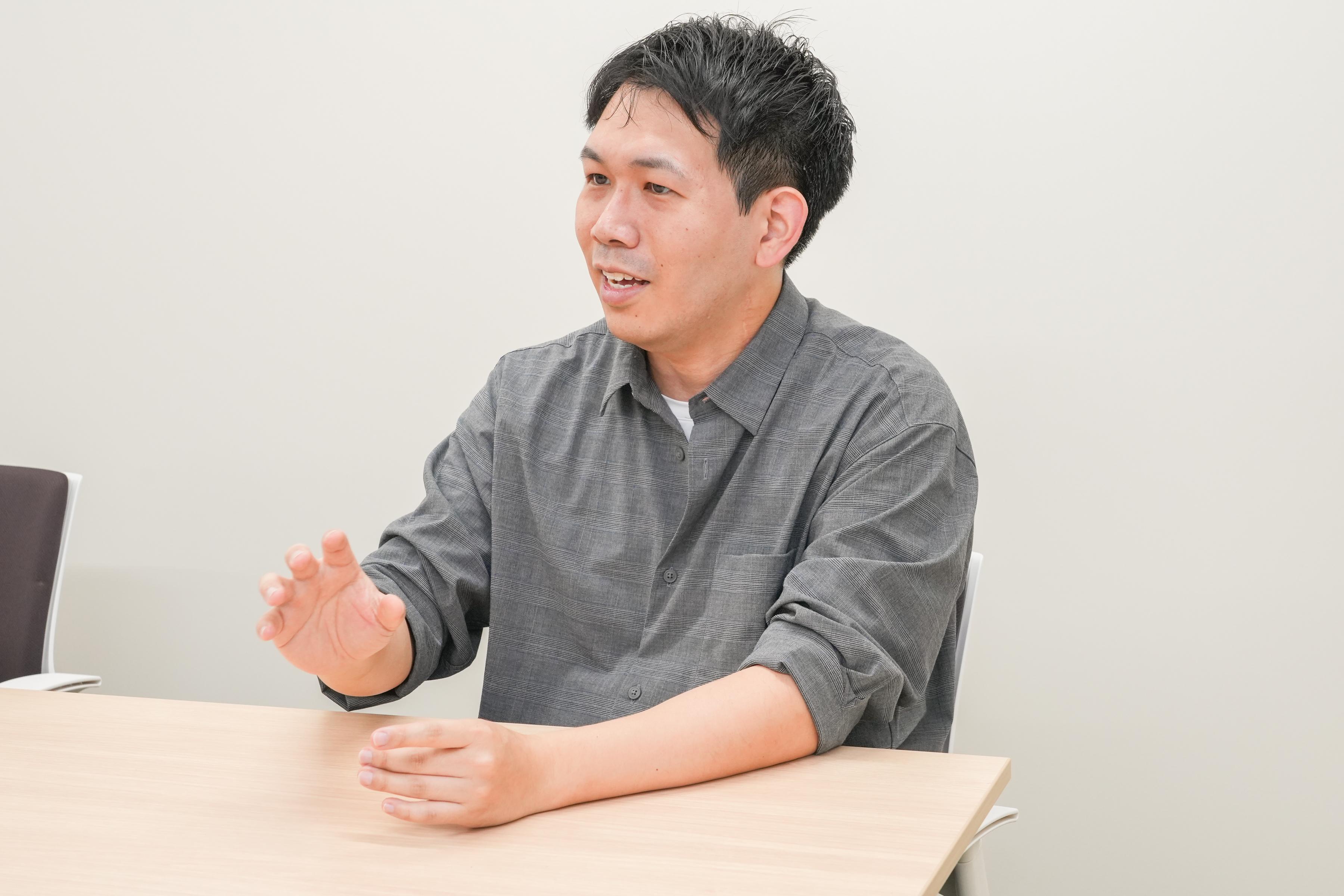 横河プロダクト本部事業基盤センター 田島 稜雅（たじま りょうが）さん