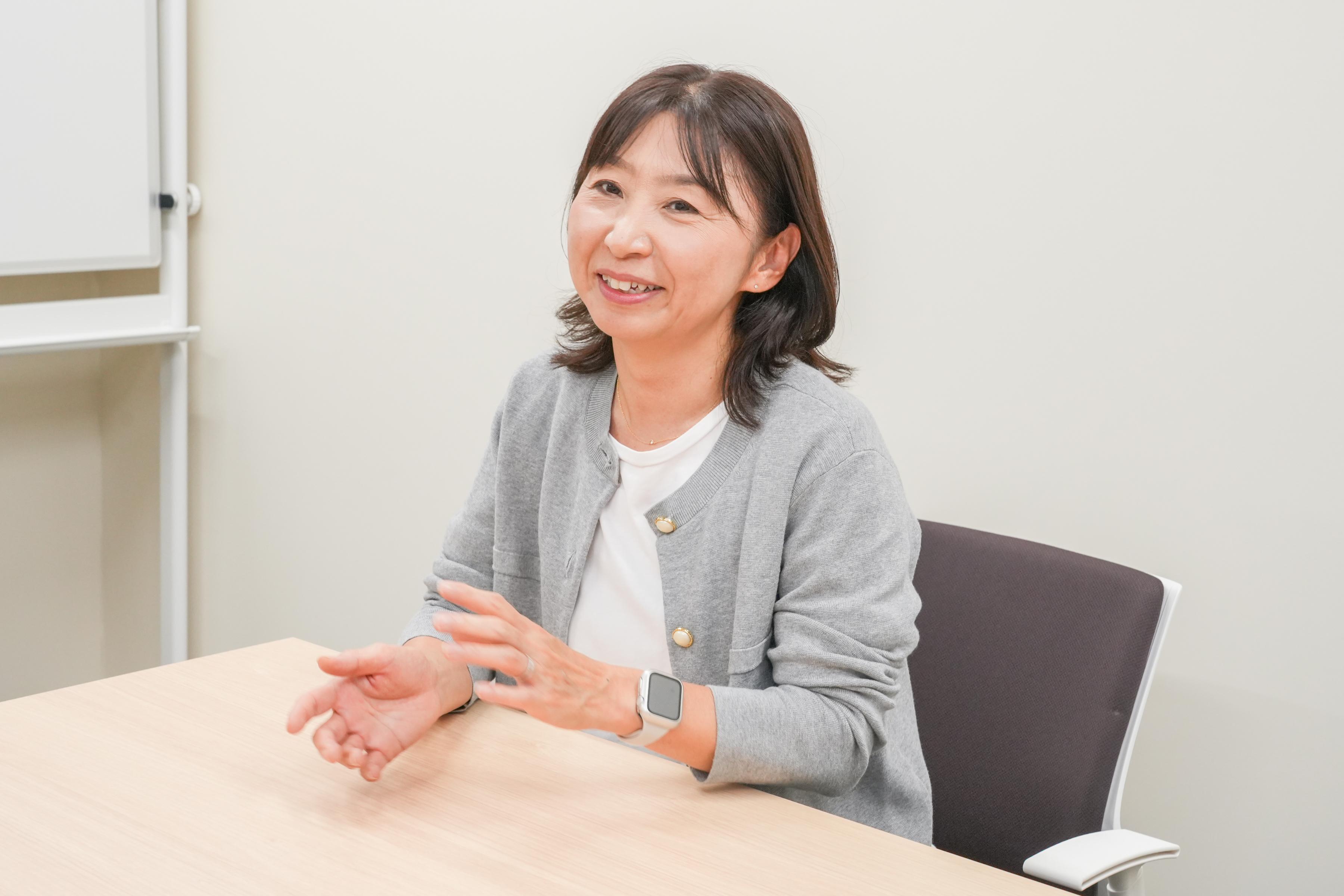 人財総務本部HRBP部 伊王野 麻理子（いおの まりこ）さん