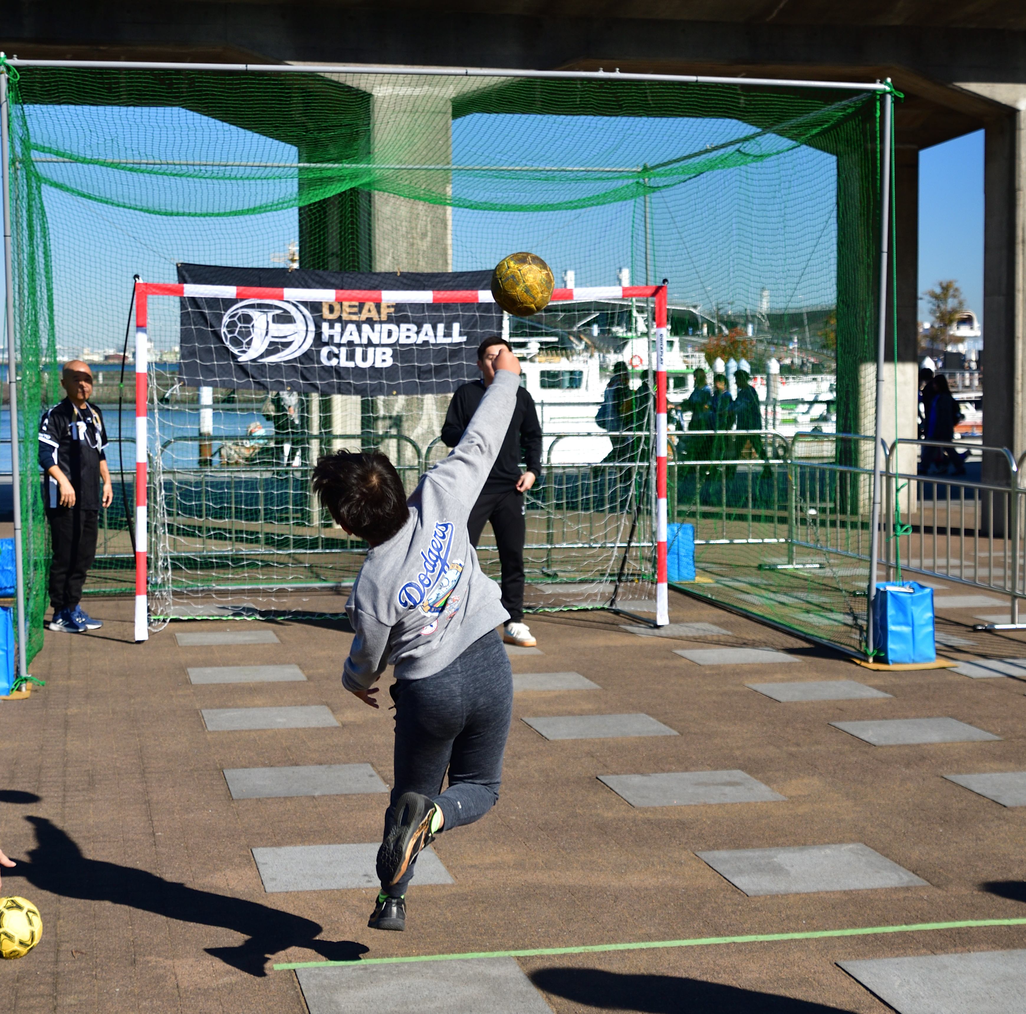 デフスポーツ体験 ハンドボール