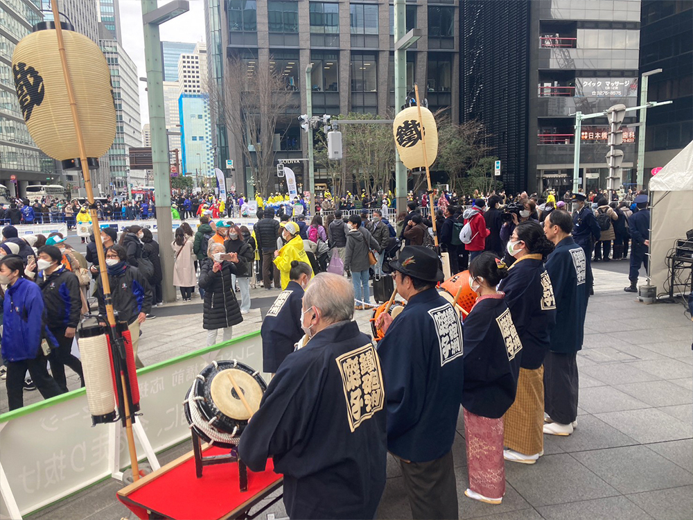 コレド日本橋前1の様子です。