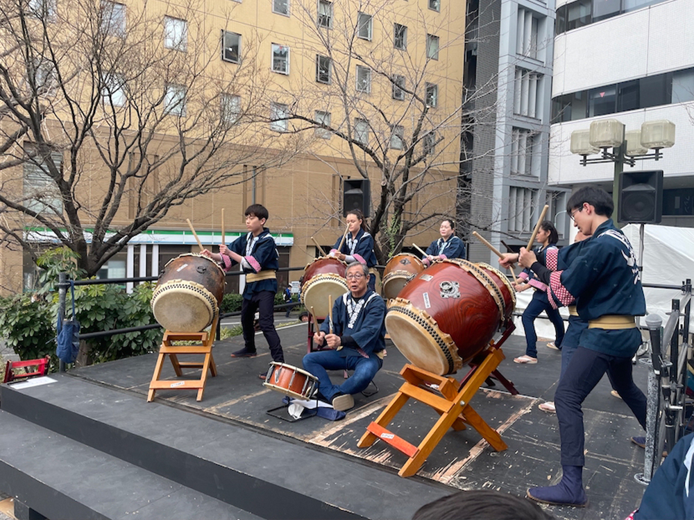 茅場橋南児童遊園の様子です。
