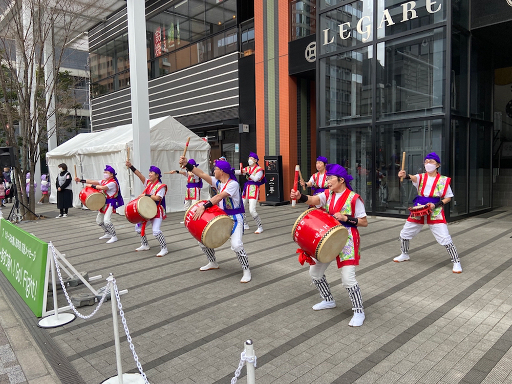 リガーレ日本橋人形町前の様子です。