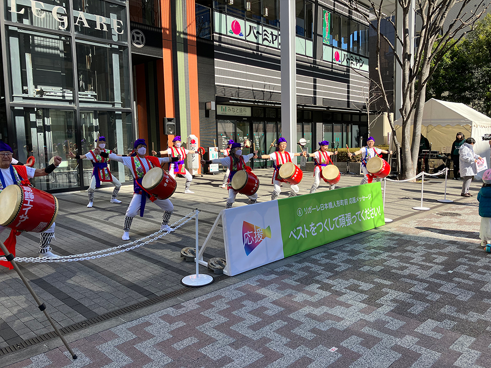 リガーレ日本橋人形町前の様子です。