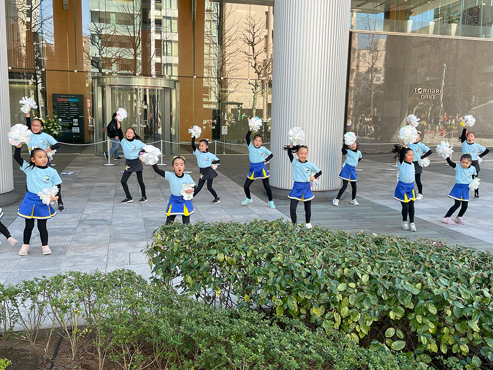 トルナーレ日本橋浜町前（b.銀座面沿道側）の様子です。