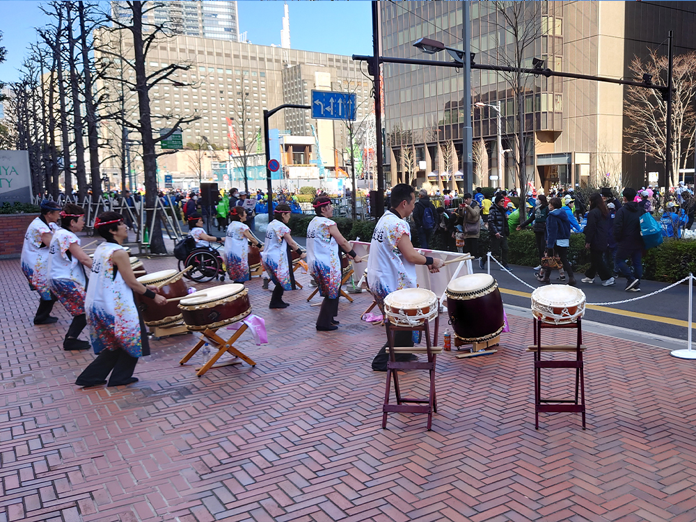 日比谷国際ビル前の様子です。