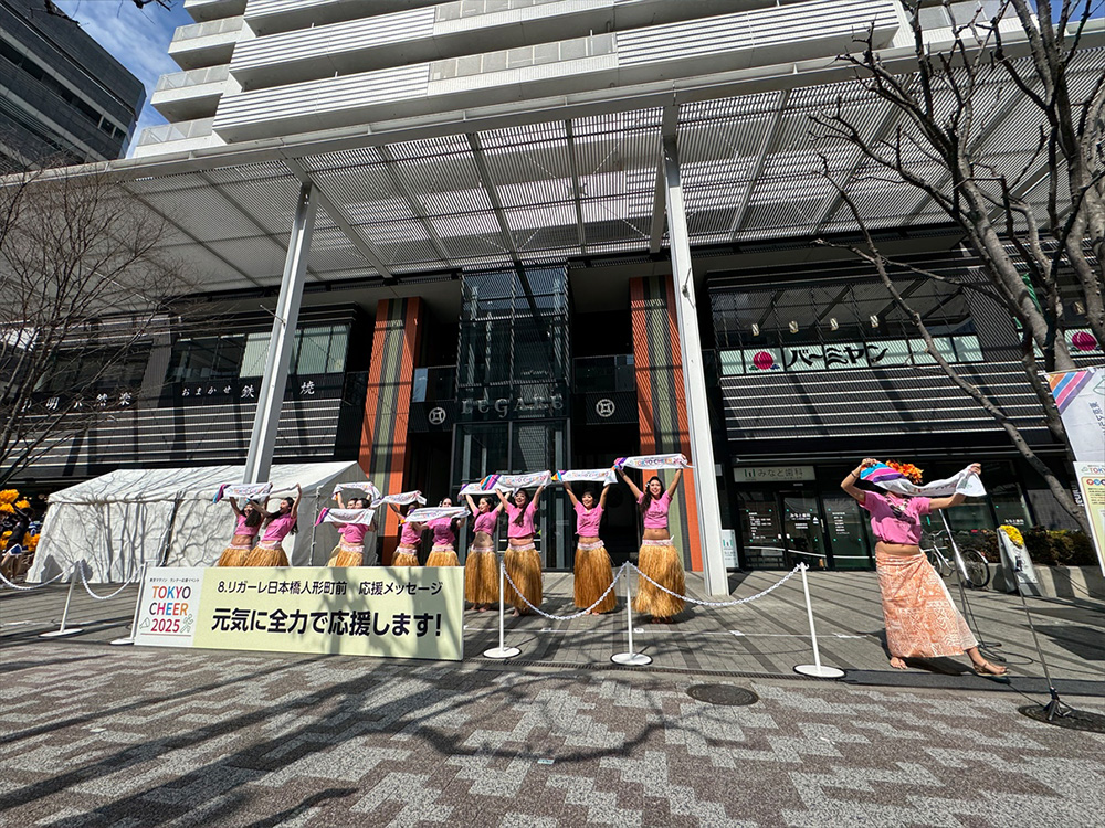 リガーレ日本橋人形町前の様子です。