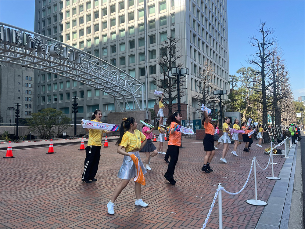 日比谷国際ビル前の様子です。