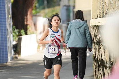 アジアジュニアユース選手権(2023年12月@香港)リレー種目 第1走者