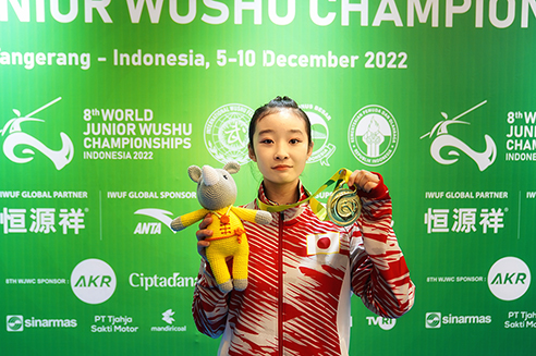 第8回世界ジュニア金メダル