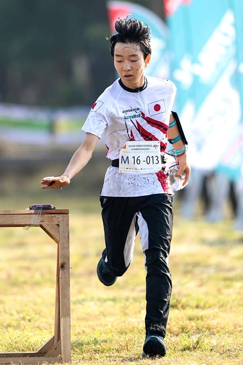 小坂 晄慧 選手（競技：オリエンテーリング）