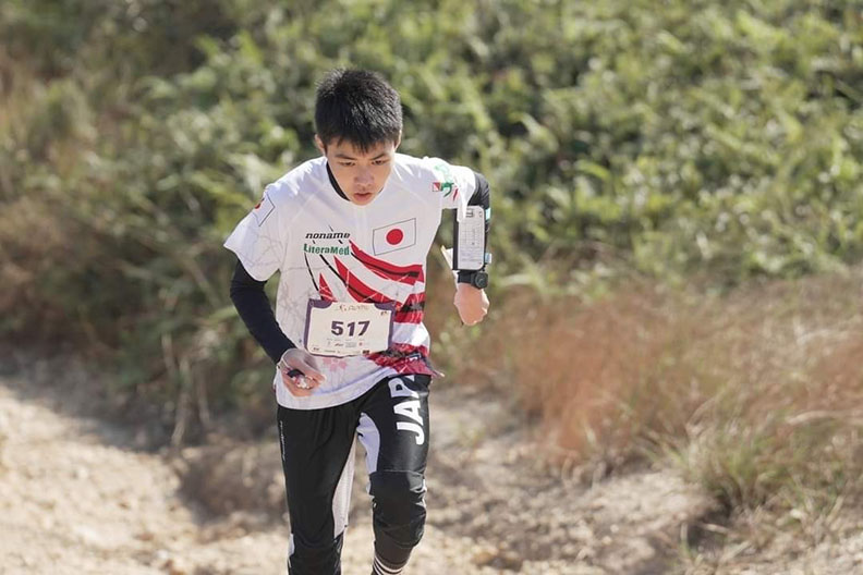 畑田 裕志 選手（競技：オリエンテーリング）