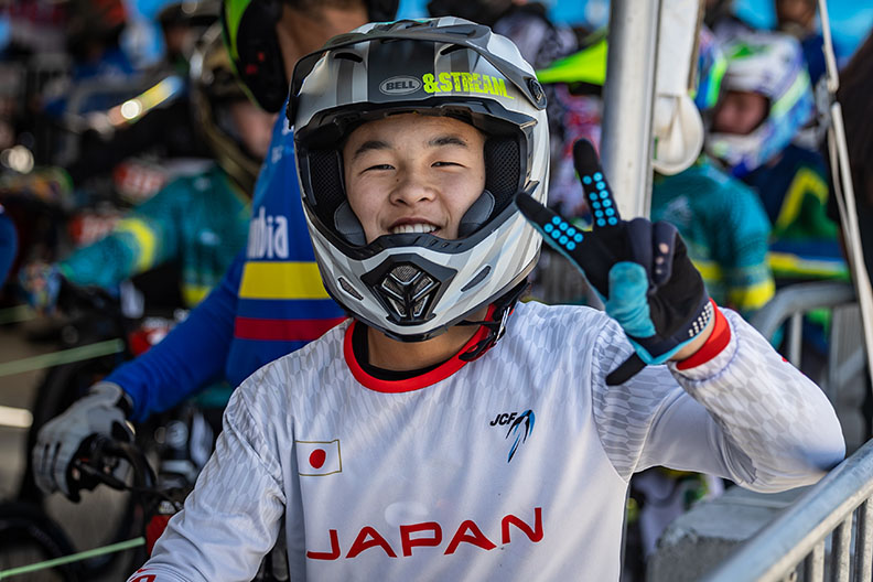 橋本希一選手（競技：自転車（BMXレーシング））