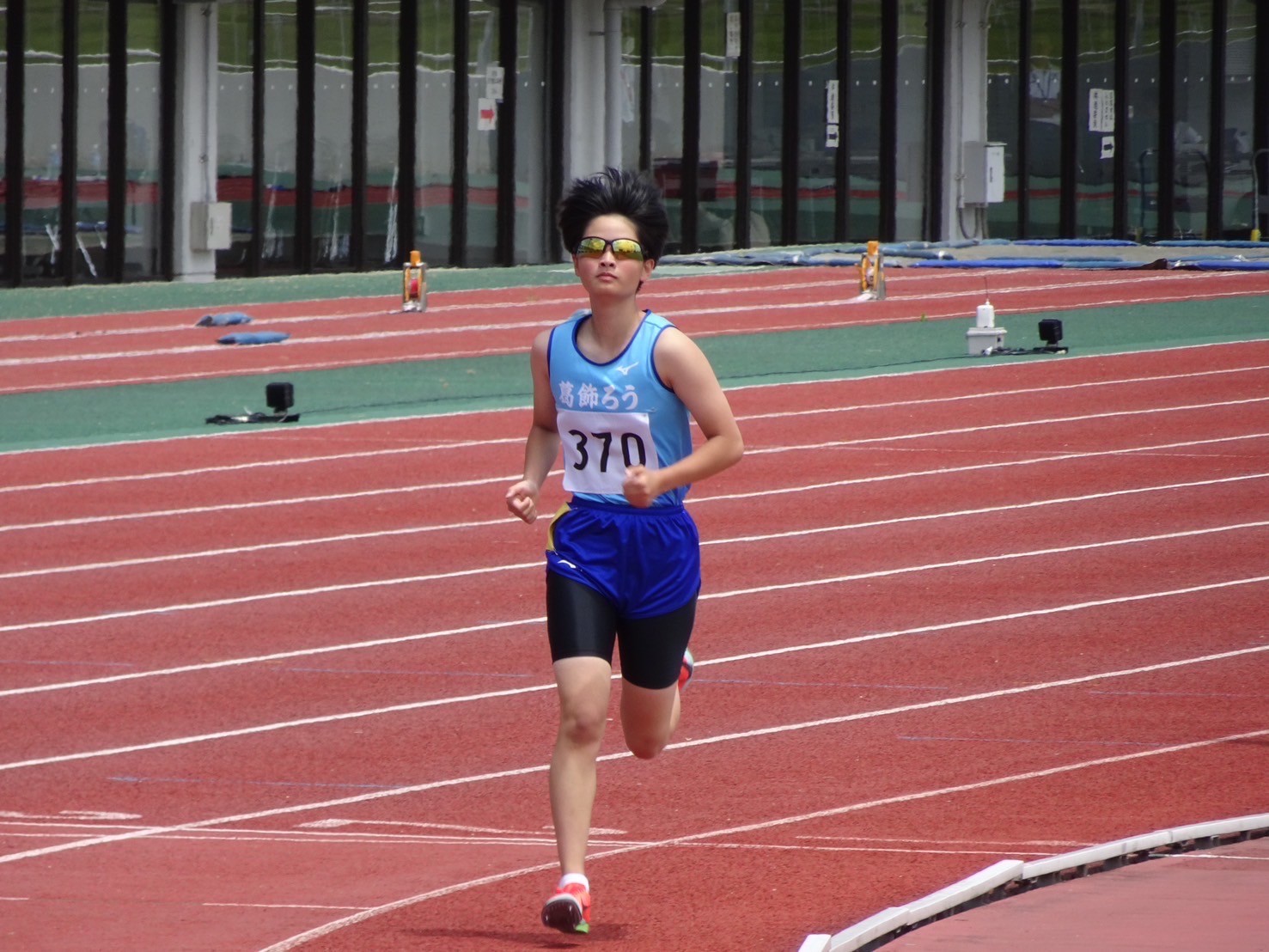 力走する町田選手