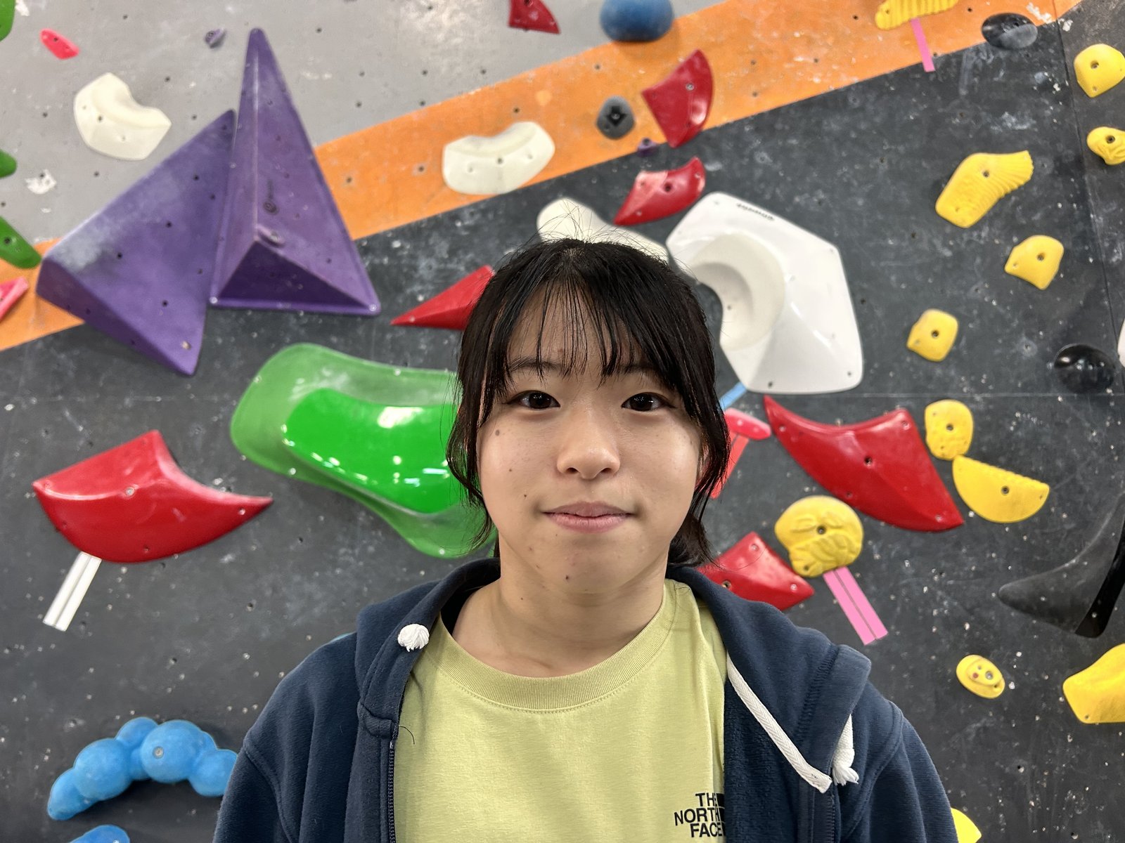 柿﨑 咲羽選手（競技：スポーツクライミング）