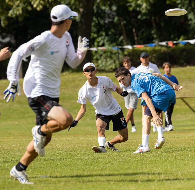 フライングディスク競技画像