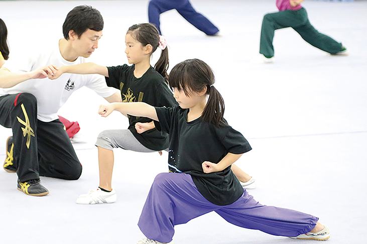 武術太極拳競技画像